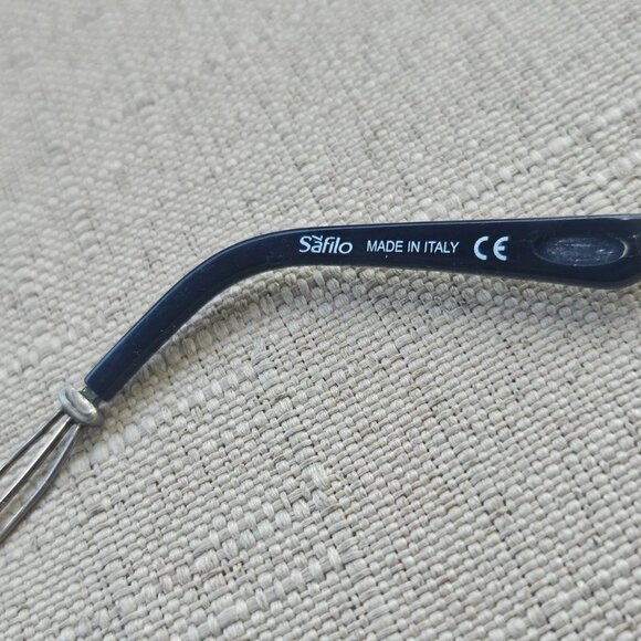 Safilo Emozioni Women Eyeglasses Gold/Blue Tone EM4364 Eye Wear Made in Italy - Picture 10 of 12